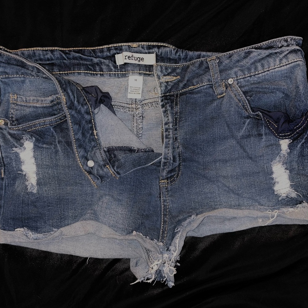 RUFUGE SHORTS Dark denim shorts / booty shorts